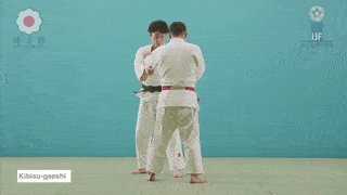 GIF de Contra Ataque Com Rasteira No Calcanhar