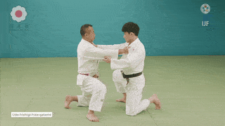 GIF de Chave De Cotovelo Com Joelho